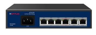 CP Plus 4 Port PoE Switch with 2 Uplink CP-ANW-HP4H2-N65