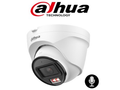 Dahua IP 2MP Hybrid Dome with Mic IPC-HDW1239T2-A-IL