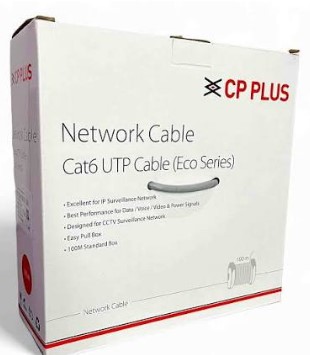 CP Plus Eco CAT6 100m Cable CP-FUT-6TSRH-100